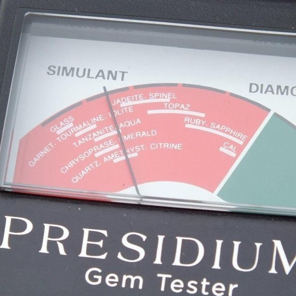 Sterling SIlver Yellow Citrine Birthstone Ring with 9 Gemstones, Size 6 1/4 - Picture 10 of 10